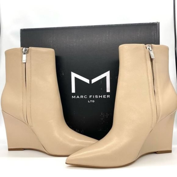 Marc Fisher Shoes - Marc Fisher Dayna Wedge Booties Boots